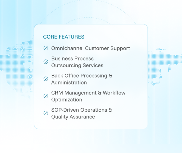 Customer Experience & Back Office 